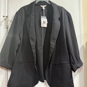 LC Lauren Conrad Elegant Black Blazer